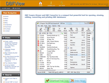Tablet Screenshot of convertdbf.com